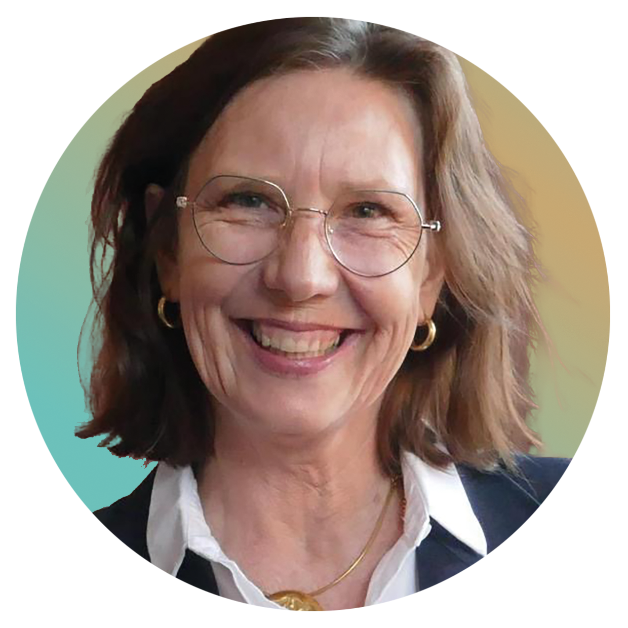 Astrid Marcuse, zertifizierte Mediatorin, lächelnd im Portrait